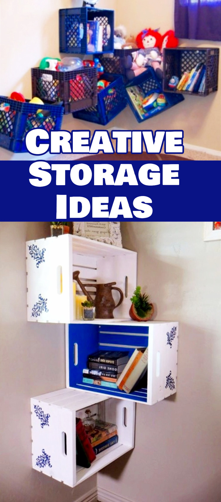 Creative Storage Solutions For Small Spaces - DeclutteringYourLife.com Creative Storage Solutions For Small Spaces - DeclutteringYourLife.com