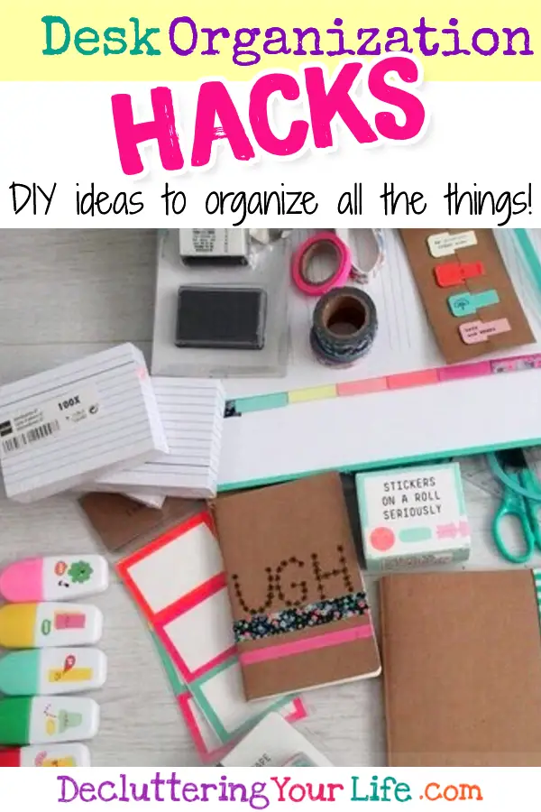 Desk Organization Ideas Simple Tips Diy Ideas For Your Home