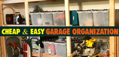 Garage Organization 5 Quick And Cheap Garage Organizing Ideas