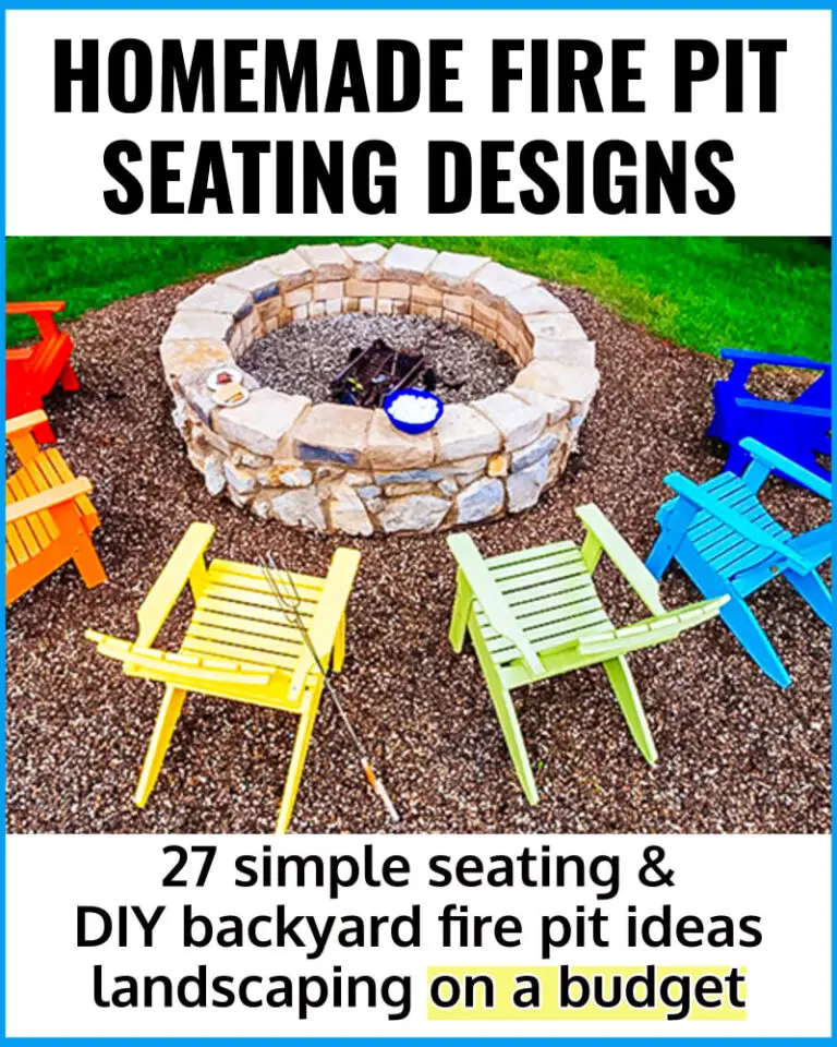 Fire Pit Seating Ideas For My NEW Cozy Backyard Hangout On A Budget