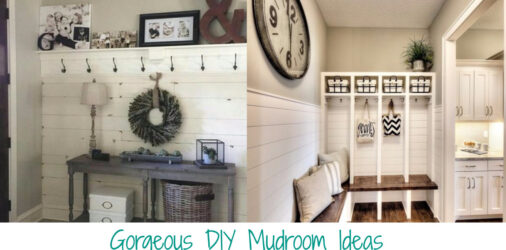 Gorgeous Farmhouse Mudroom Ideas To Keep Clutter Organized  ,,,if you love rustic farmhouse or modern farmhouse style, these mudroom pictures and ideas are for you...