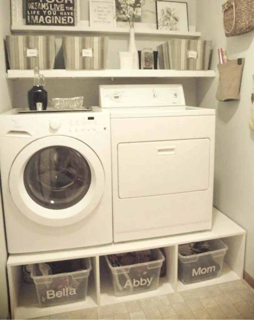 Get More Space in a Small Laundry Room