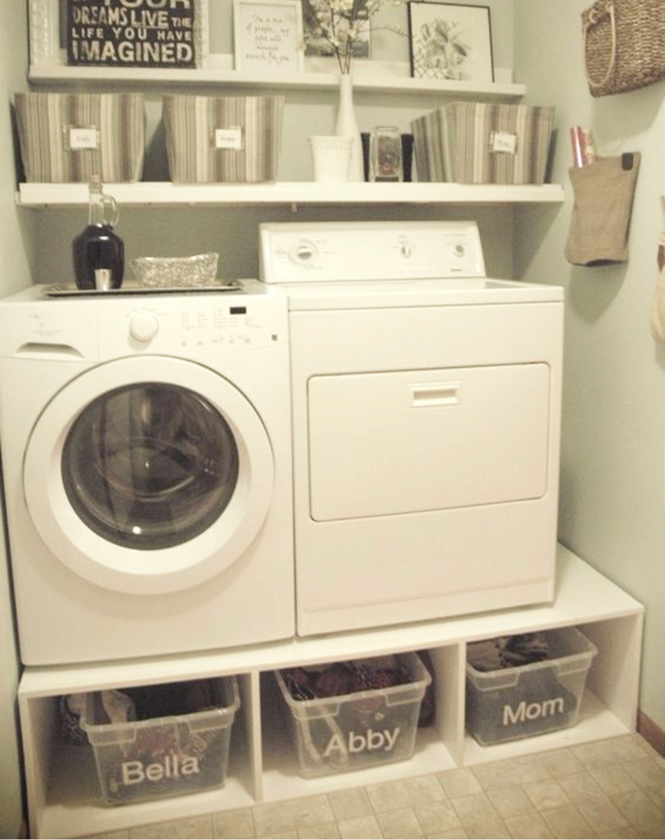 Get More Space in a Small Laundry Room