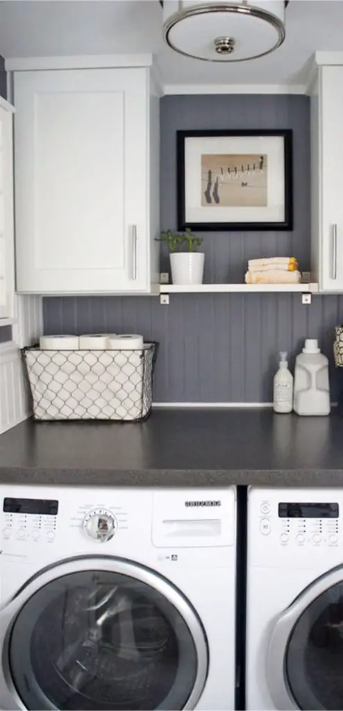 Get more room in a small laundry room!