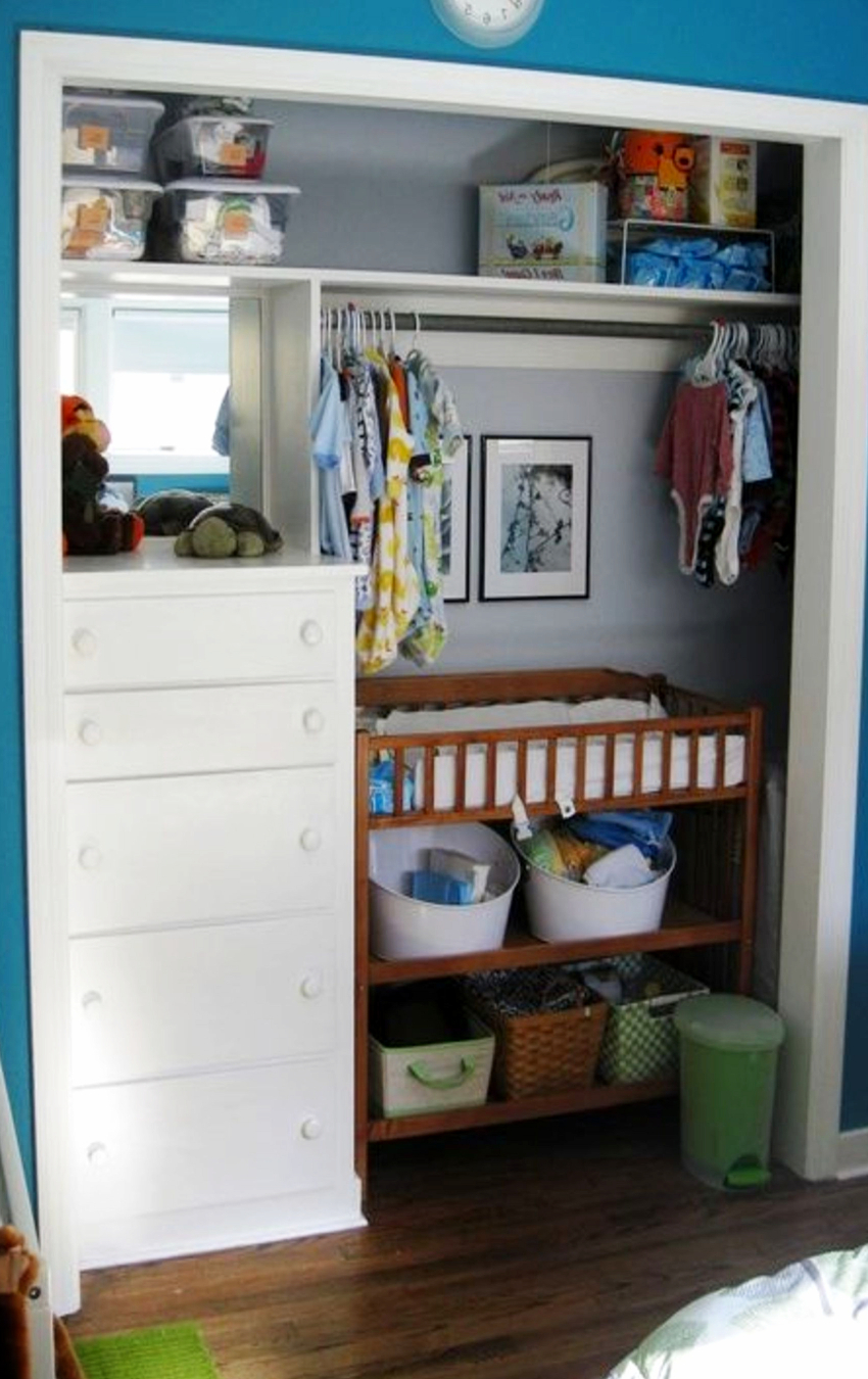 Baby closet ideas - DIY nursery closet organization and organizing ideas