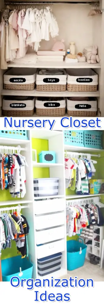 Baby Closet Organization Ideas - How To Organize the Baby Closet - DIY Nursery Closet Organization Ideas