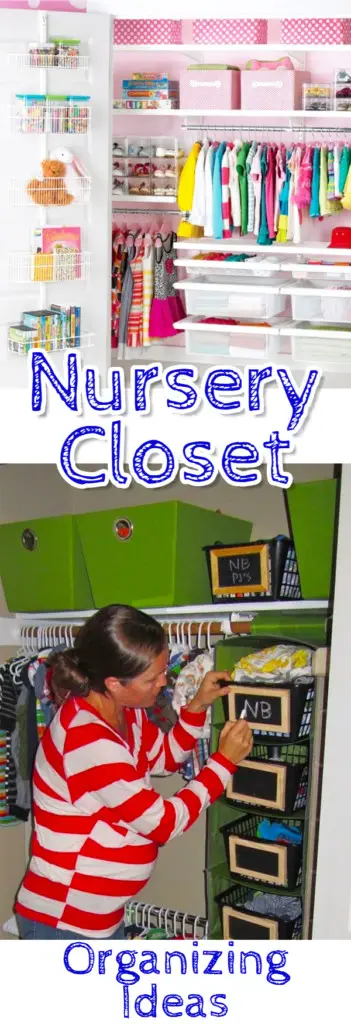 Baby Closet Organization Ideas - How To Organize the Baby Closet - DIY Nursery Closet Organization Ideas