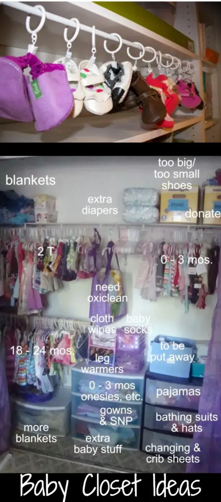 Baby Closet Organization Ideas - How To Organize the Baby Closet - DIY Nursery Closet Organization Ideas