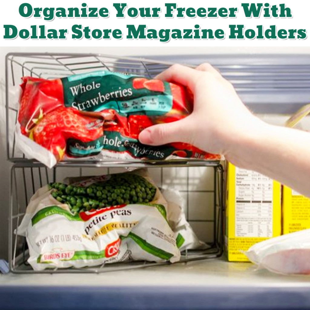 Freezer Organization Hack - Getting Organized - 50+ Easy DIY organization Ideas To Help Get Organized #getorganized #gettingorganized #organizationideasforthehome #diyhomedecor #organizingideas #cleaninghacks #lifehacks #diyideas