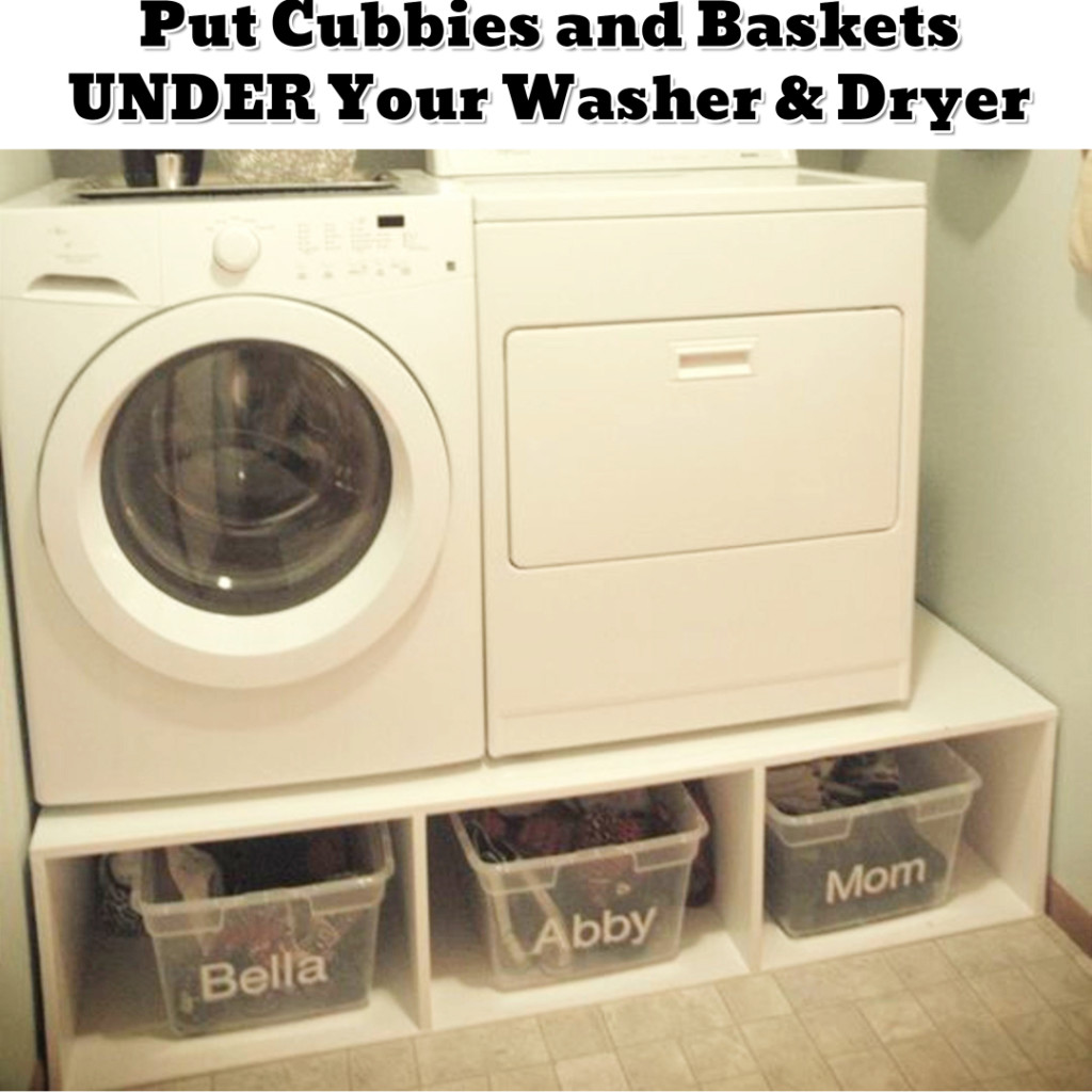 Small laundry room organization ideas - Getting Organized - 50+ Easy DIY organization Ideas To Help Get Organized #getorganized #gettingorganized #organizationideasforthehome #diyhomedecor #organizingideas #cleaninghacks #lifehacks #diyideas