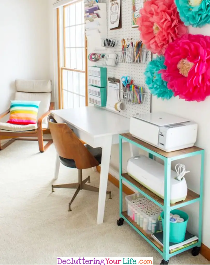 Craft Room Organization Furniture and DIY Ideas - Craft Room Organizing Ideas #gettingorganized #goals #organizationideasforthehome