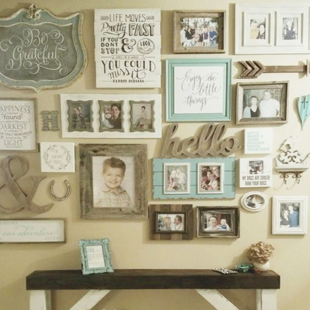 Photo Wall Ideas - 37 Picture Gallery Wall Layout Ideas For The Perfect ...