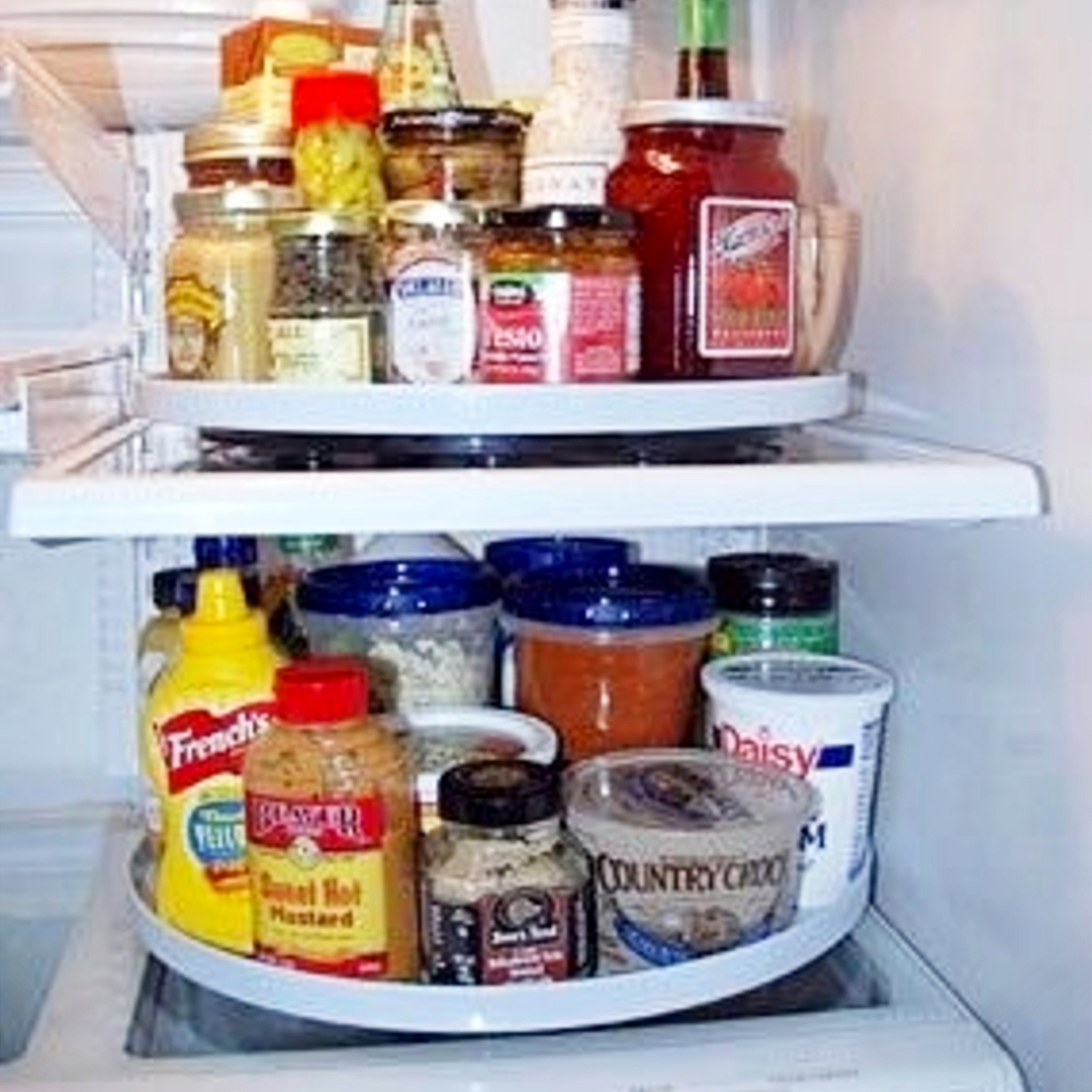 Brilliant organization hack for the refrigerator!