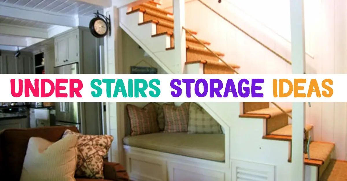 Under the Stairs Storage Ideas - MyFixitUpLife