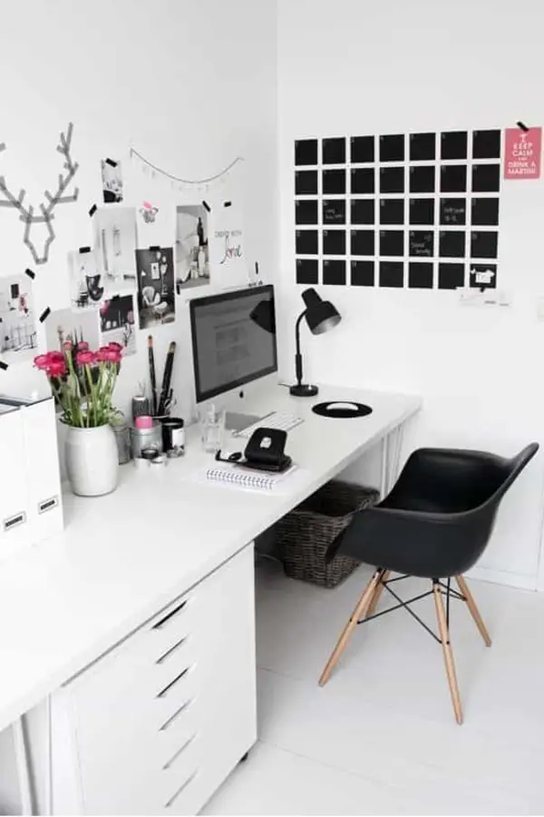 30 Fun and Feminine Ideas for Office Décor for Women