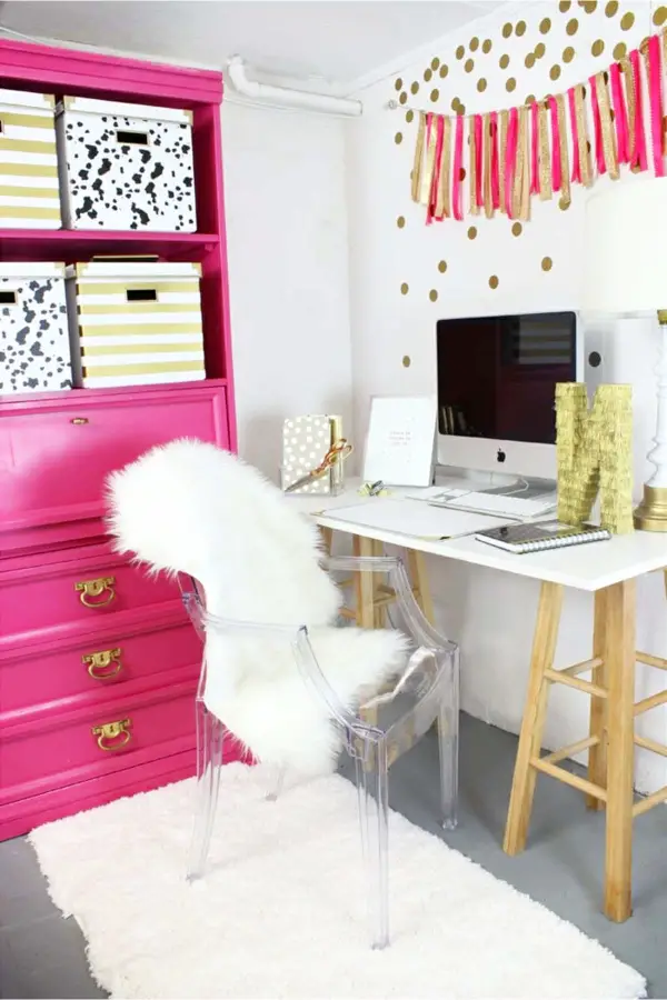 Home Office Ideas for Women on a Budget