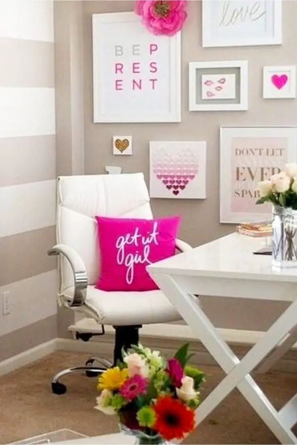 Home Office Ideas for Women on a Budget