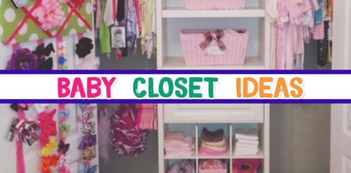 Baby Closet Ideas-Nursery Closet Organization Ideas & Pictures  - I swear my baby has more clothes and stuff than I do... here's how I organized the nursery closet with lots of pictures and DIY ideas you can try...