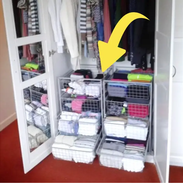 Closet Organization Ideas for a Dorm Room Closet