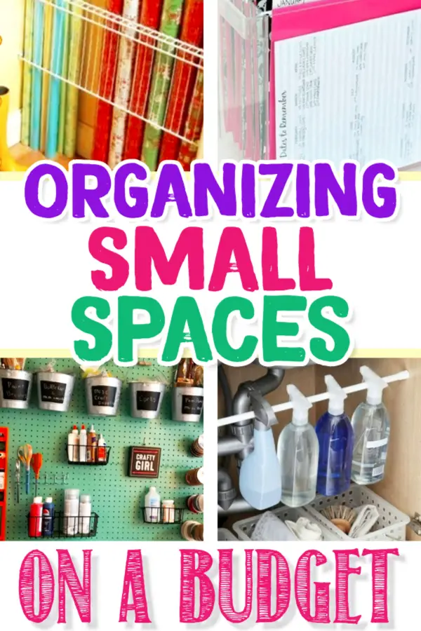 Organizing Small Spaces on a Budget - Small Space Organization Hacks
