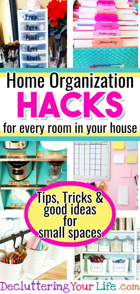 Cheap DIY Home Organization Hacks-45 Budget Friendly Ideas for 2024