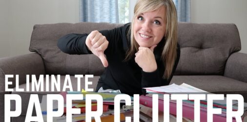 Paper Clutter SOLUTIONS-How To Declutter Paper Clutter For Good!