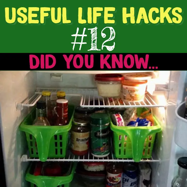 Dollar Store refrigerator organization hack that is simply brilliant! Useful life hacks to make life easier - household hacks... MIND BLOWN!