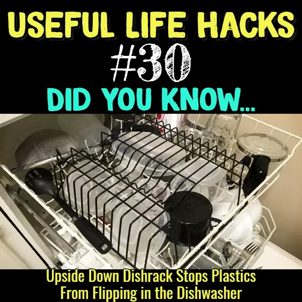 Dishwasher household hack that really works! Useful life hacks to make life easier - household hacks... MIND BLOWN!