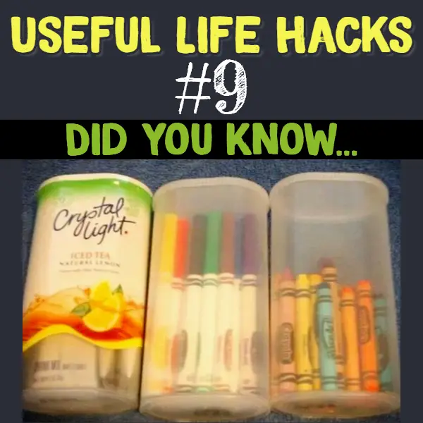 Creative way to store craft supplies. Useful life hacks to make life easier - household hacks... MIND BLOWN!
