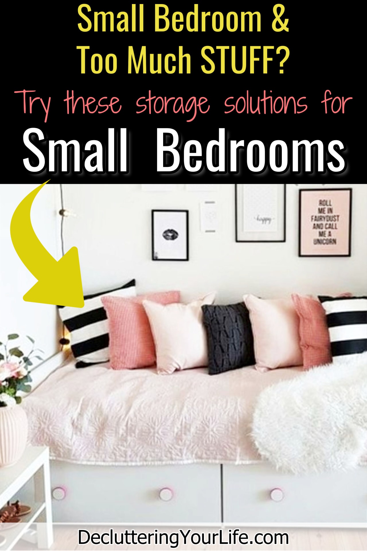 Small Bedroom Storage Hacks Clever Storage Ideas For Small Bedrooms Decluttering Your Life