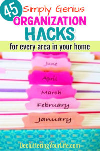Cheap DIY Home Organization Hacks-45 Budget Friendly Ideas for 2025