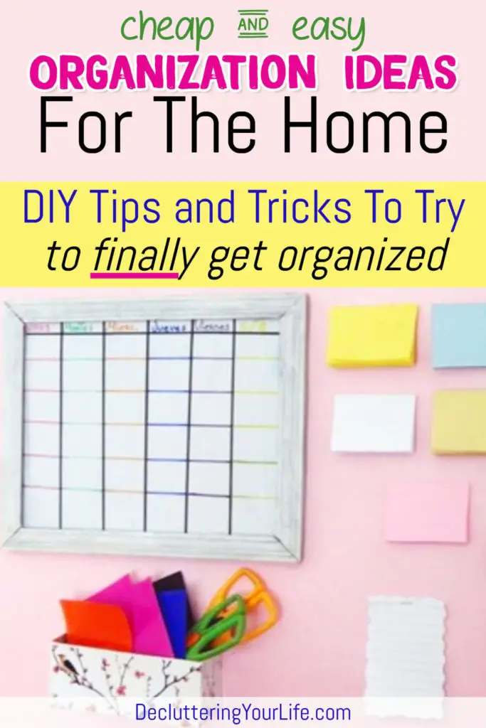 Cheap DIY Home Organization Hacks45 Budget Friendly Ideas for 2024