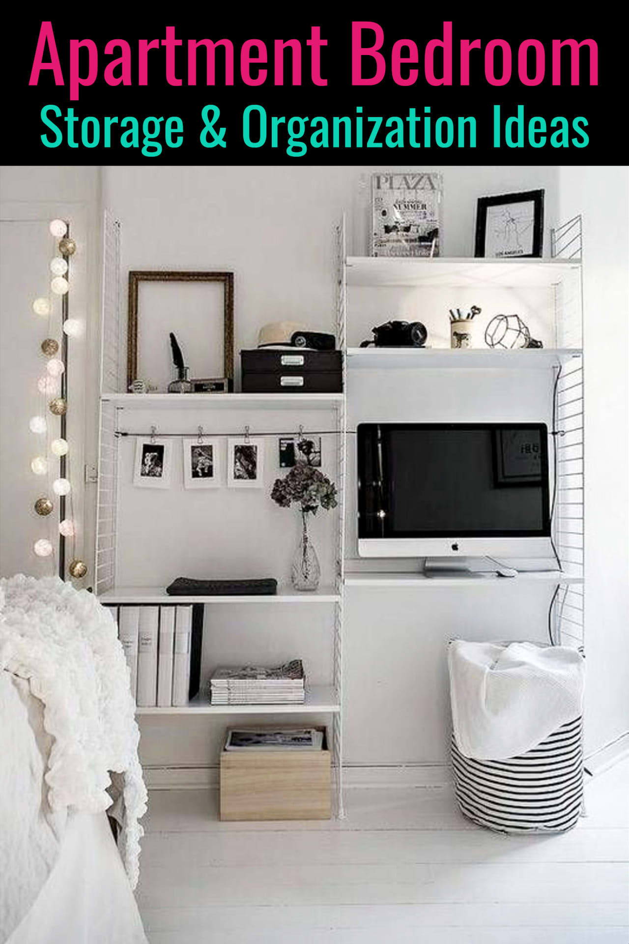 small bedroom and apartment bedroom storage ideas