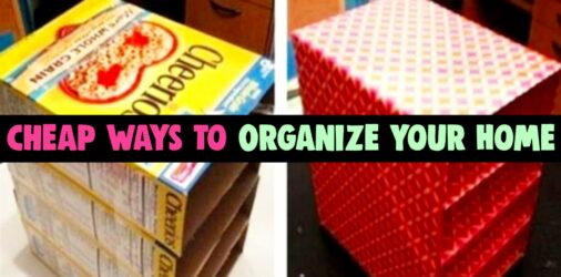 Free Home Organization Storage Solutions – Cheap Ways To Organize Your Home On a Budget