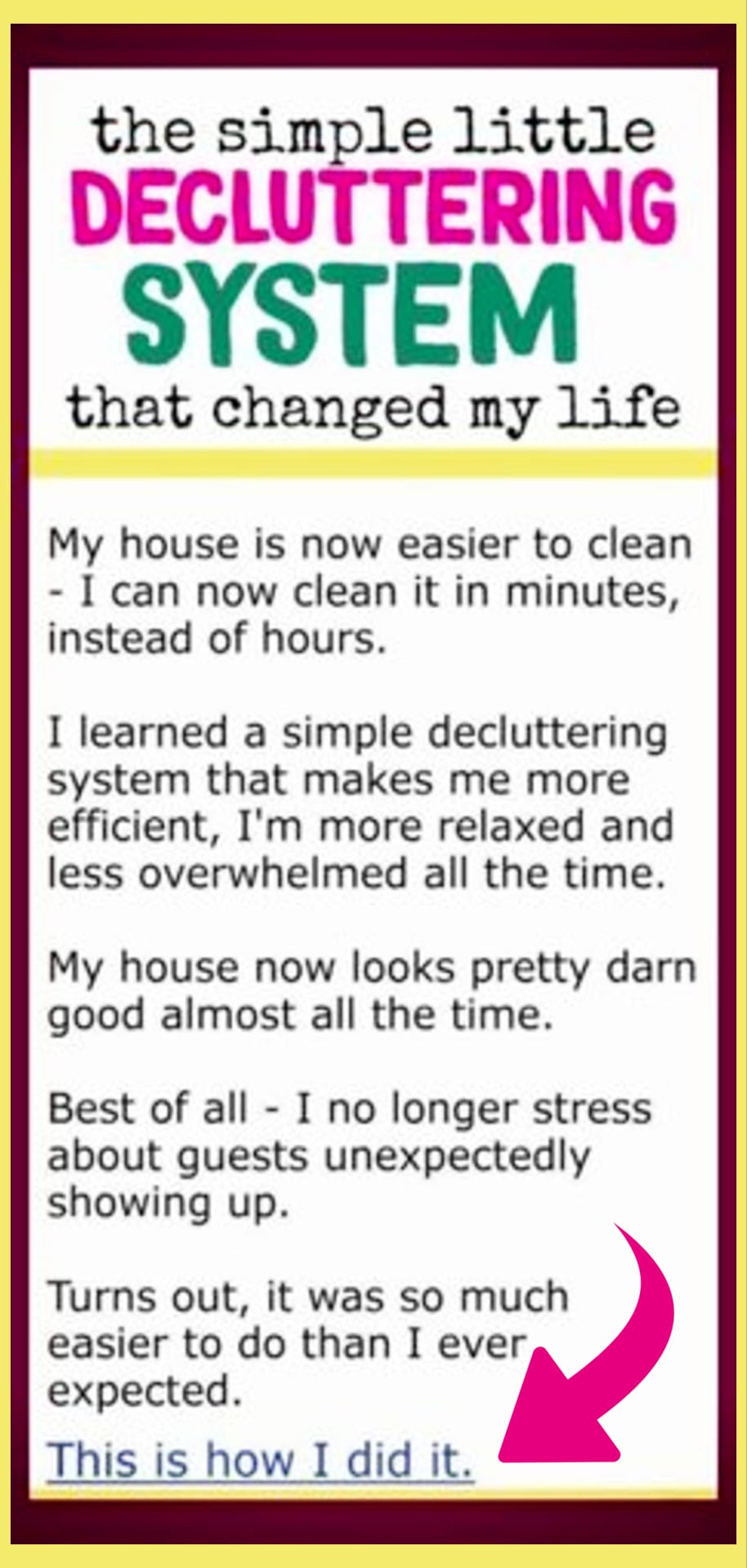 Clutter Organization and Organizing Ideas For The Home - Decluttering Ideas if you're feeling overwhelmed - where to start decluttering and organizing your messy house - decluttering step by step to declutter and organize without feeling overwhelmed