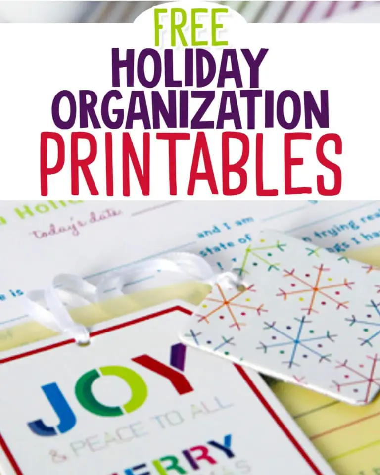 Christmas Planning Printables - Best FREE printable Christmas planners, organizers, gift lists, party planners and more