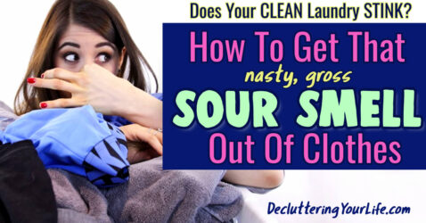 How To Get Sour Smell Out Of Clothes-My Sour Laundry Remedy