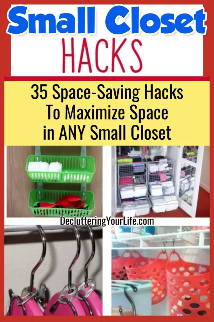 Small Closet And Too Much Stuff Try These Hacks