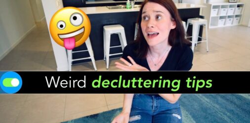 5 Weird Decluttering Tips That Really Work (but the experts don’t share)  - you've read all the typical expert decluttering advice before... these tips are what they DON'T share...