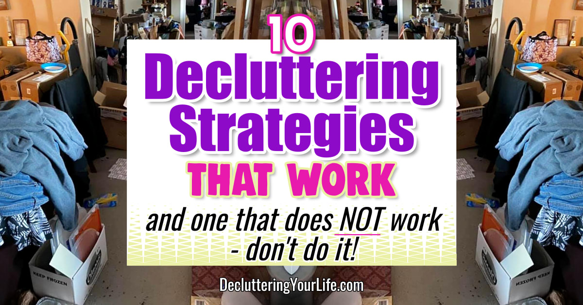 decluttering-strategies for decluttering your home that actually work