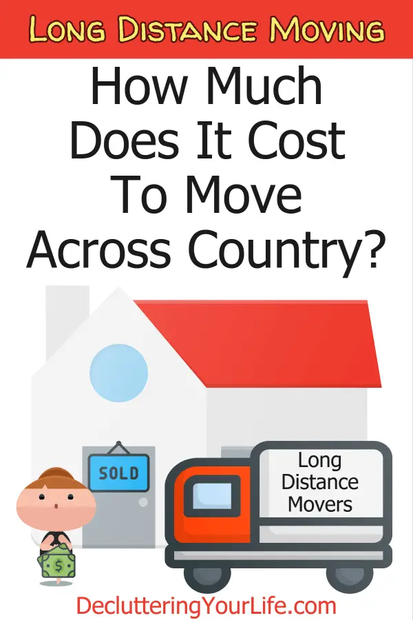 Long distance moving cost for moving across country. Approximate moving cost calculator for the average cost to move a 3 bedroom house, a 2,000 sq ft house or a 4-bedroom house, Free moving cost calculator to get average moving costs from long distance moving companies near me
