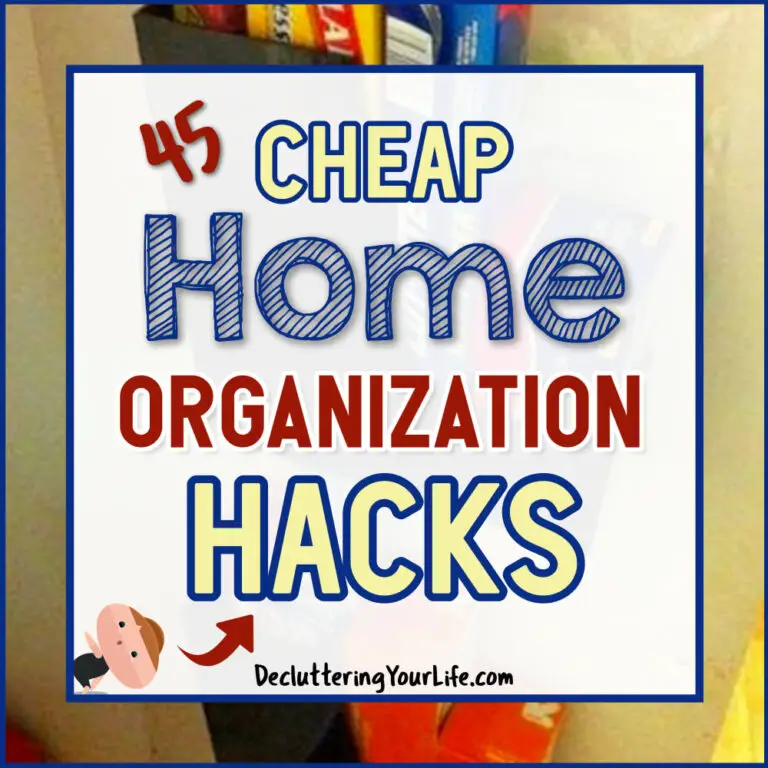 Cheap Diy Home Organization Hacks 768x768 