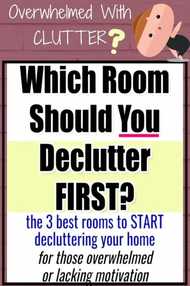 Best decluttering tips to figure out WHERE to start decluttering your home