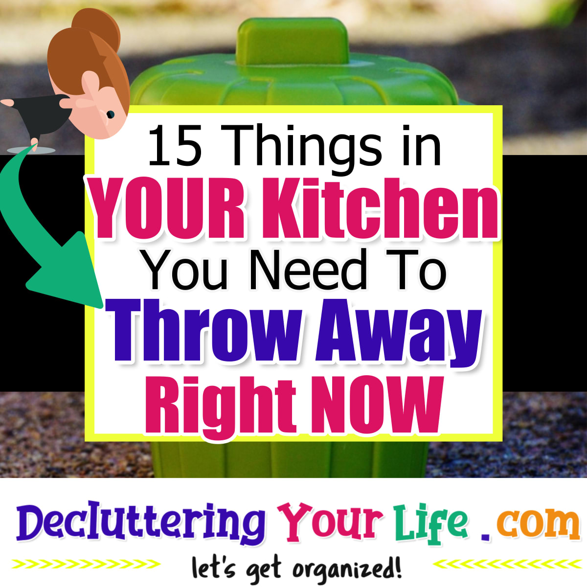 Kitchen Clutter SOLUTIONS - These clever kitchen clutter solutions will create a stunning before and after in your house. Too much kitchen clutter? Here's what to keep and what to throw away