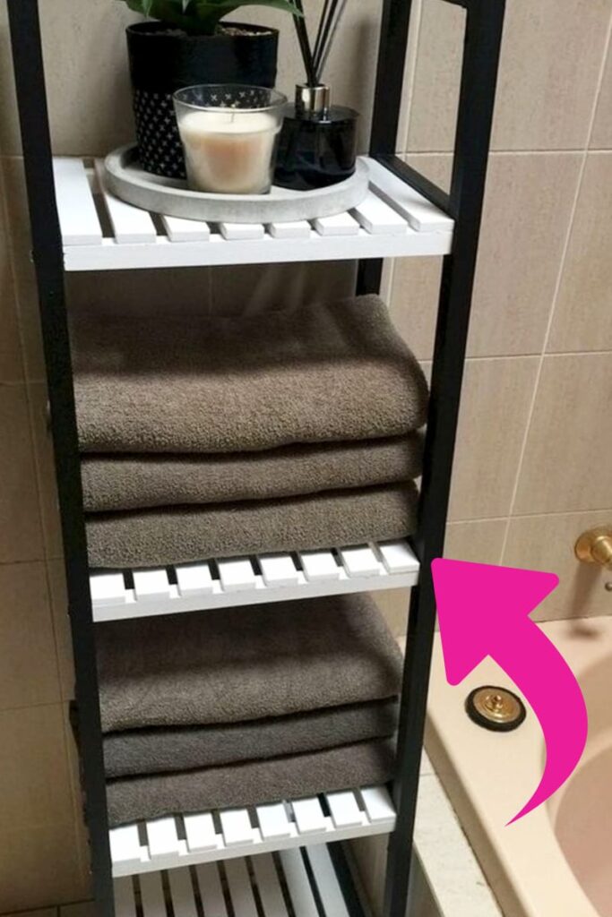 Linen Storage Ideas-No Linen Closet? No Problem! Alternatives