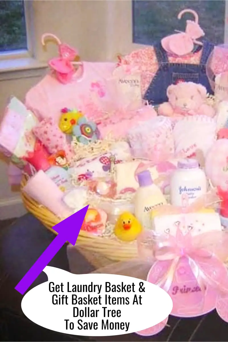 Cute Baby Shower Basket Ideas For a CHEAP Homemade Gift