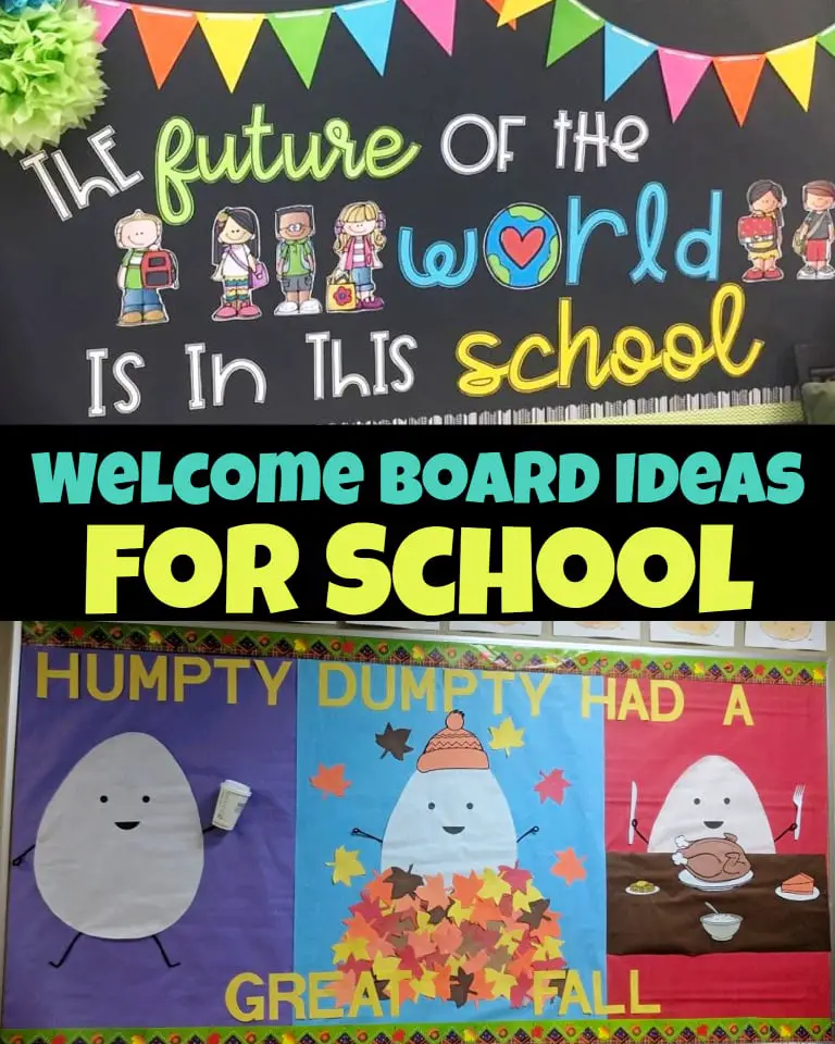 Bulletin Board Ideas - Handmade Welcome Back To School Bulletin Board Decorations