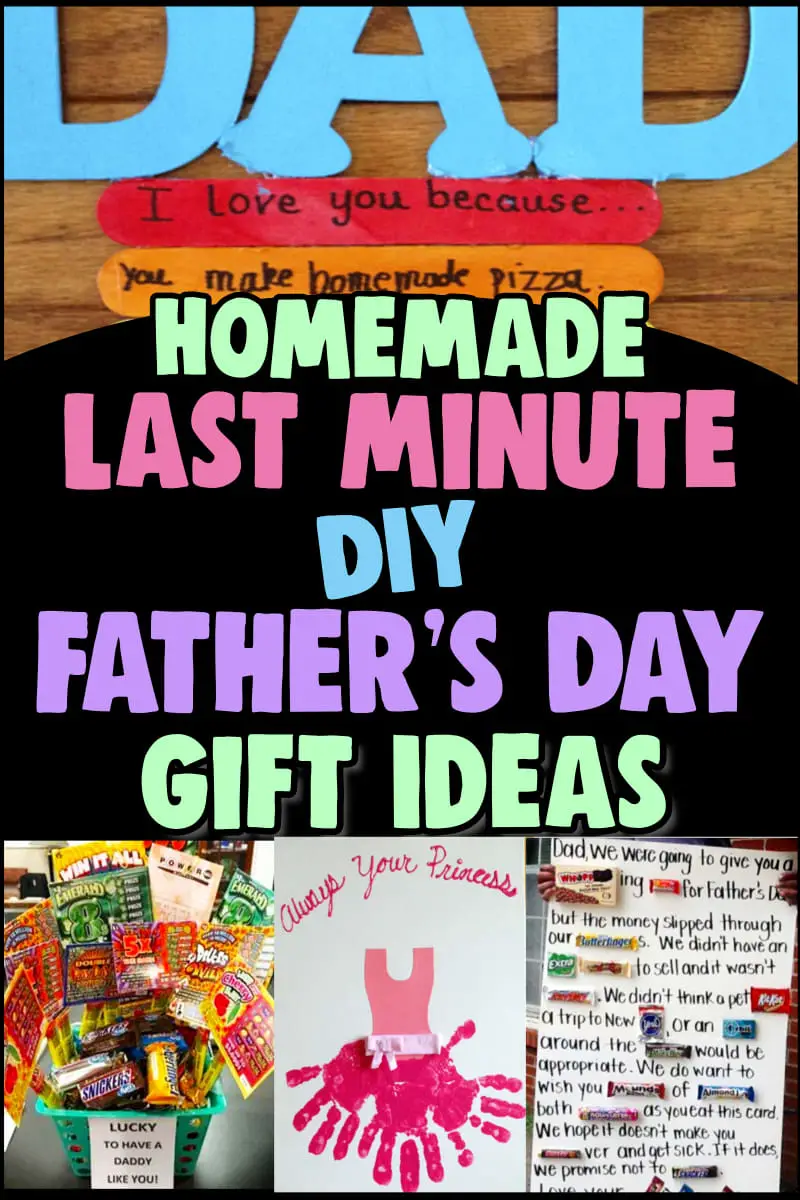 Father's Day Crafts - Homemade Last Minute Father's Day Gifts DIY Ideas