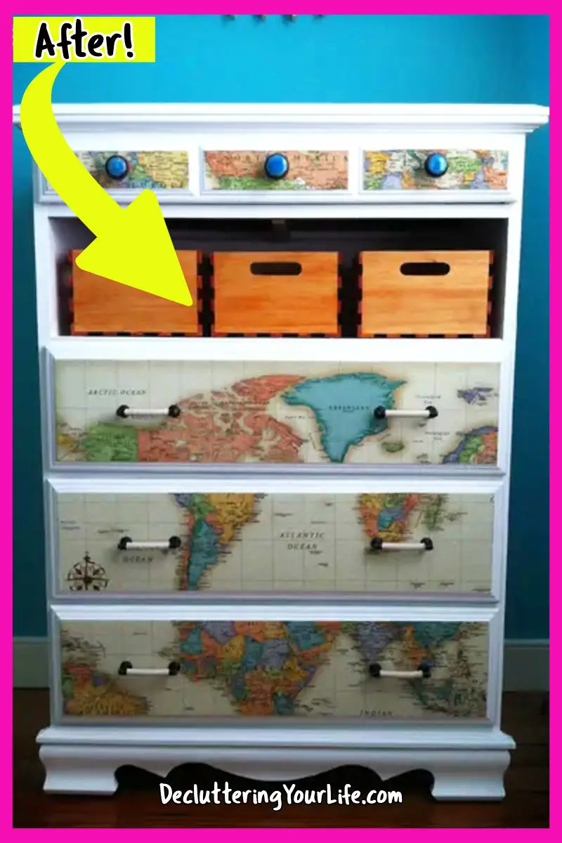 Mod Podge Dresser Ideas