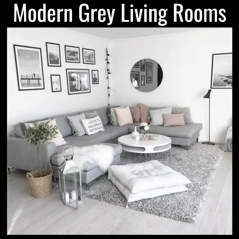Modern grey living room ideas from Cosy Grey Living Room Ideas For a Warm & Cozy Small Space